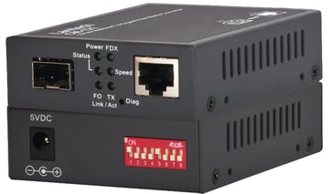 LT Media Converter Web Smart 10/100/1000BaseT to 1000M SFP CM-121 8421-250