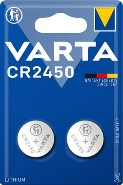 Varta Batteri LITHIUM CR2450 2 pcs 6450101402