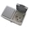 Switch/outlet IP54 horizontal grey 425004 miniature