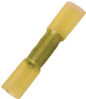 Insulated butt connector heat shrinkable 4-6mm² yellow ICIQ6WSV