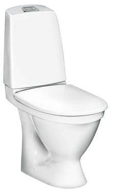 GBG Nautic 1510HF C+ toilet 2/4 L med P-lås uden sæde og åben skyllerand GB1115102R1304