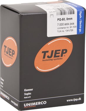 TJEP PG-50 8 MM Klammer Elgalv Box 7000 841508