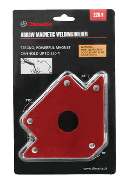 WLDPRO Welding magnet (220N) 45°/90° angles 30170145