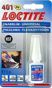 Instant adhesive Loctite 401 5 g 232279