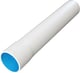 Plastrør stiv halogenfri 320N 16mm hvid med muffe i 4 meters længde 5730200120