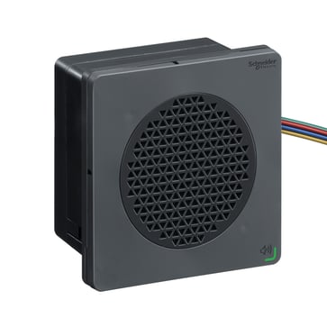 Lydenhed DIN96 for MP3 filer Sort NPN input 12-24VDC forsyning XVSV9BBN