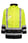 Lyngsøe Flammehæmmende Vinterskaljakke HiViz gul/sort str 3XL FR-LR11355-53/07-3XL miniature