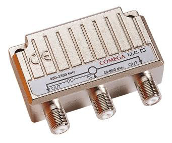 Combiner VHF-UHF/SAT + DC-pass 42003