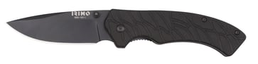 Foldable knife - black steel 669-190-1