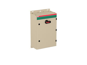 Safety switch, 3-p. 400V AC23 200A, 110kW. Steel sheet enclosure. IP65, 1SCA022281R6820 1SCA022281R6820