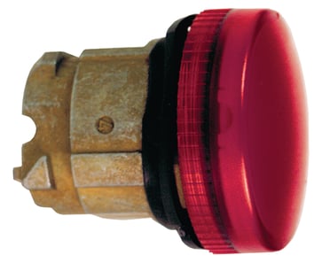 Harmony signallampehoved for BA9s med linse i rød farve ZB4BV04