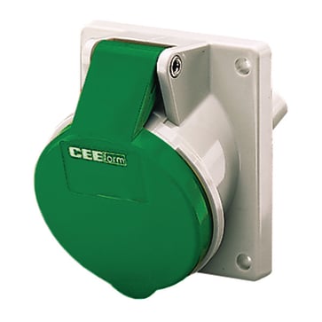 CEE appliance socket outlet 3 pole 16A 50-500V IP44 3186 3186