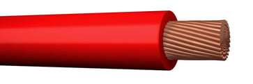 Monteringsledning H05Z-K HF 90 1x1 rød SP200 300/500V 20098383