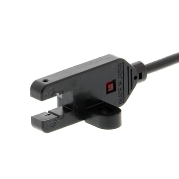 Foto mikro-sensor, T-formet 5mm spalte med, L-ON, Pålys, 5-24VDC, PNP, 2M EE-SX872P 103843