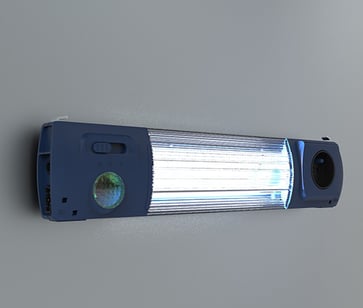 LED-skabslys - EL1200MS LED skabslys med stikdåse og bevægelsessensor EL1200MS