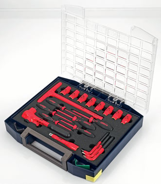 Tool-set 1000 V 20 tools 115288