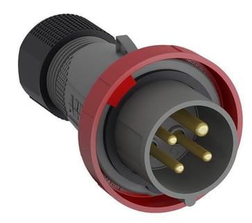 Industrial Plugs, 3P+E, 32A, 440 … 460 V Clock Position Of Grounding Contact 11 hour Color code Red 2CMA101107R1000