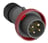 Industrial Plugs, 3P+E, 32A, 440 … 460 V Clock Position Of Grounding Contact 11 hour Color code Red 2CMA101107R1000 miniature