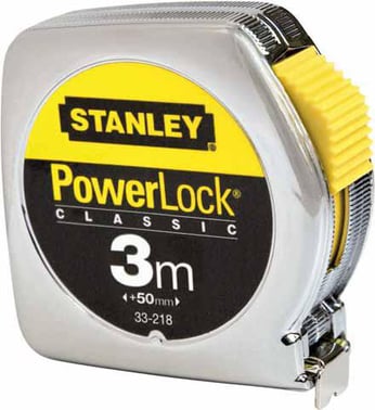 Stanley short rule "powerlock" 3m 0-33-218