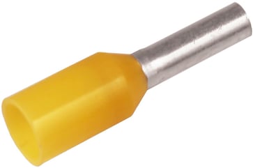 Pre-insulated end terminal A1-6ET, 1mm² L6, Yellow 7287-006900