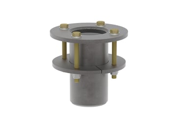 3M DBI-SALA 8000100 Deck mount Base HC for Confined Space Stainless Steel 8000100
