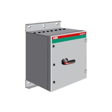 Safety switch, 6-p. 400V AC23 250A, 110kW. Steel sheet enclosure. IP65, 1SCA022338R7490 1SCA022338R7490