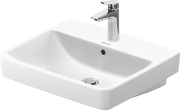 Duravit No.1 wash basin 1 tap hole w/over flow 550 mm 23755500002