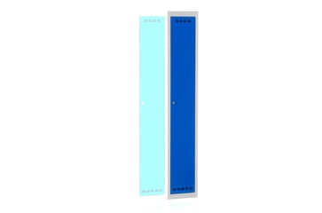 WFI garderobeskab tillægssektion blå 1800x300 mm 4-961-1