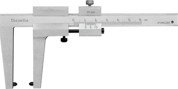 Skydelære til bremseskiver 0-60x0,1 mm med 52 mm kæber 10146060