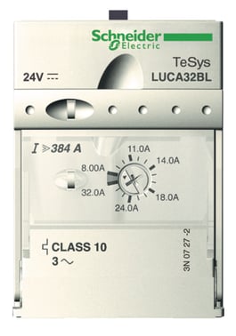 TeSys U strømmodul LUCA, 0,15-0,6A, 110-220V AC/DC LUCAX6FU