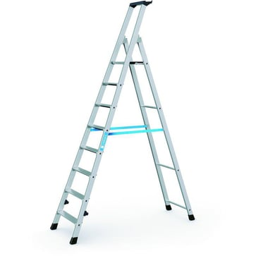 Step ladder aluminium 8 steps 1,75 m 42458