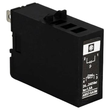 plug-in solid state relay- 12.5 mm - input - 24 V DC type 2 ABS7EC3B2