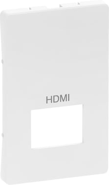 LK FUGA afdækning for HDMI-udtag passivt, 1,5 modul, hvid 538D6450