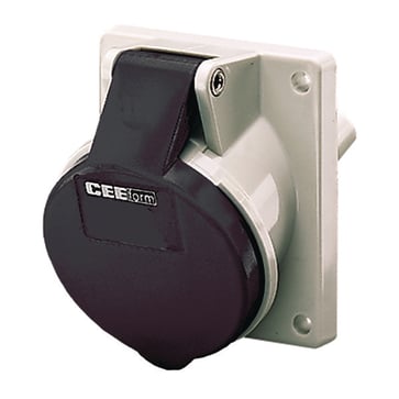 CEE appliance socket outlet 4 pole 16A 500V IP44 1468 1468