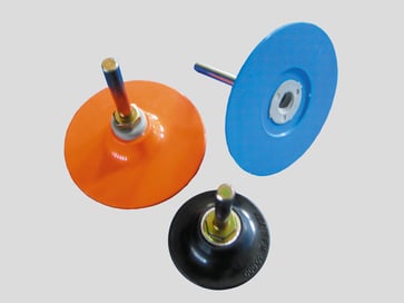 Support backing for quick change disc ROLOC Type 3 75xR-6x40 SOFT+ 942139