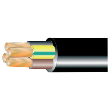 Rubber cable H05 RR-F 5G1,5   R-100 25305200180