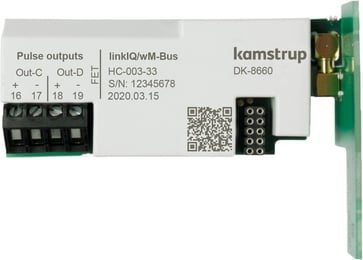 Kamstrup kommunikationsmodul linkIQ wM-BUS output HC00333