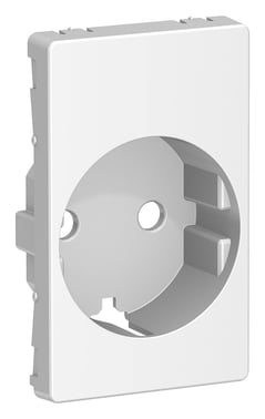 LK FUGA - cover for socket outlet - 1.5 M - side earth - 2P+E - light grey 530D5661