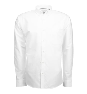 Seven Oxford SS56 hvid str 5XL Oxford-skjorte med button do... | Lemvigh-Müller