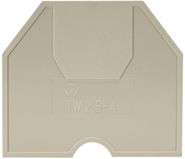 Skilleplade TW 2,5-4/V0 grå 07.311.1155.0