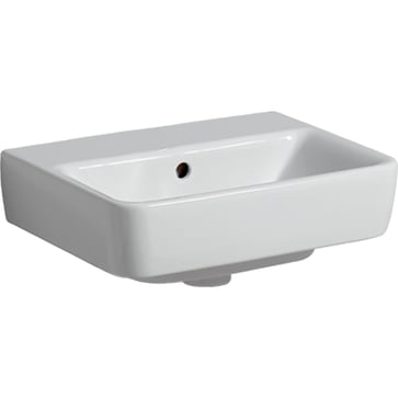 Geberit Renova Plan washbasin, 450 x 340 x 170 mm, white porcelain KeraTect 501.626.00.8