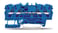 4-leder-gennemgangsklemme 2,5mm² blå 2002-1404 miniature