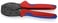 KNIPEX PreciForce® Crimptang bruneret med flerkomponent-håndtag 220 mm 97 52 36 miniature