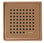 Purus ramme/rist PVD kobber CHESS 150 x 150 mm 153872-842 miniature