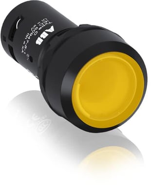 Kompakt lavt lampe kiptryk gul 1 slutte CP2-11Y-10 1SFA619101R1113