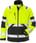 Fristads HiViz softshell jakke kl.2 4083 Gul/Sort str L 125024-196-L miniature