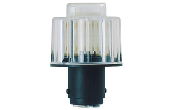 LED-lampe 24V 45mA BA15d Grøn, Type: 95620075 133-66-407