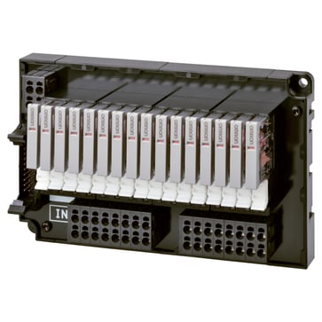 relæ terminale, PLC Input, 16 kanaler, NPN, Push-in terminaler G70V-SID16P 670255