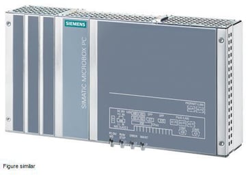 Simatic IPC427E (Microbox PC), HD-grafik, 4x USB V3.0 (høj strøm), PCIE (valgfrit), Core i5-6442EQ 6AG4141-5BC20-0GA0