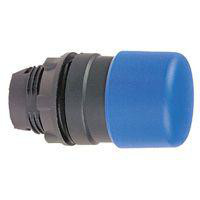 Harmony paddetrykshoved i plast med Ø30 mm padde i blå farve med fjeder-retur ZB5AC64